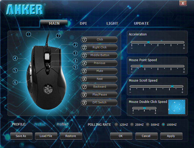 mouse software for gaming